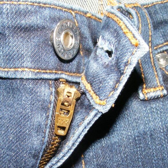 AG Jeans, 28, Premier, Dark Blue Wash, Mid/Low Rise Zipper fly, Skinny Straight - Picture 10 of 12